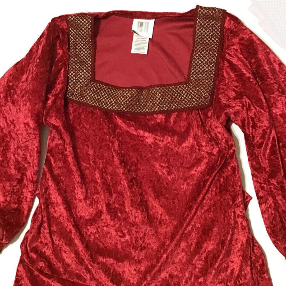 Rubie's Red Renaissance Costume - Picture 2 of 9